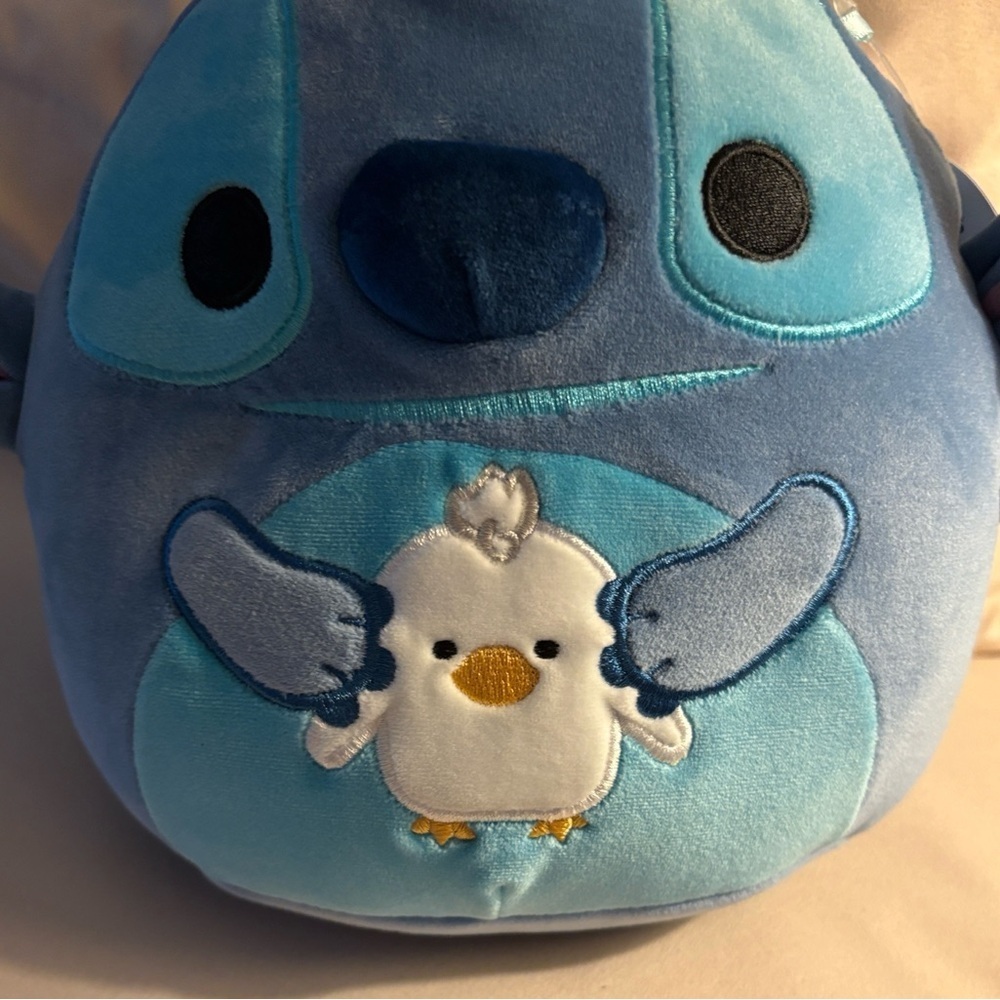 NWT Disney Squishmallows Easter Bunny Stitch 2024 Holiday Plush Toy 9" - Picture 6 of 13